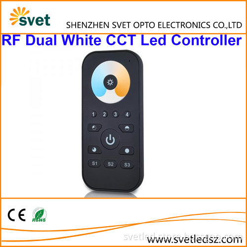 2.4G 4 Zone Programmable Wireless RF Wifi Single Dual White CCT Dimmer Led Remote Controller 0-10V Receiver SR 1009FA SR 2819CCT